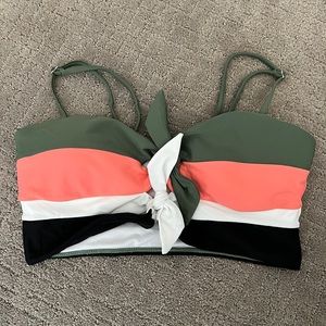 Color block Bikini set